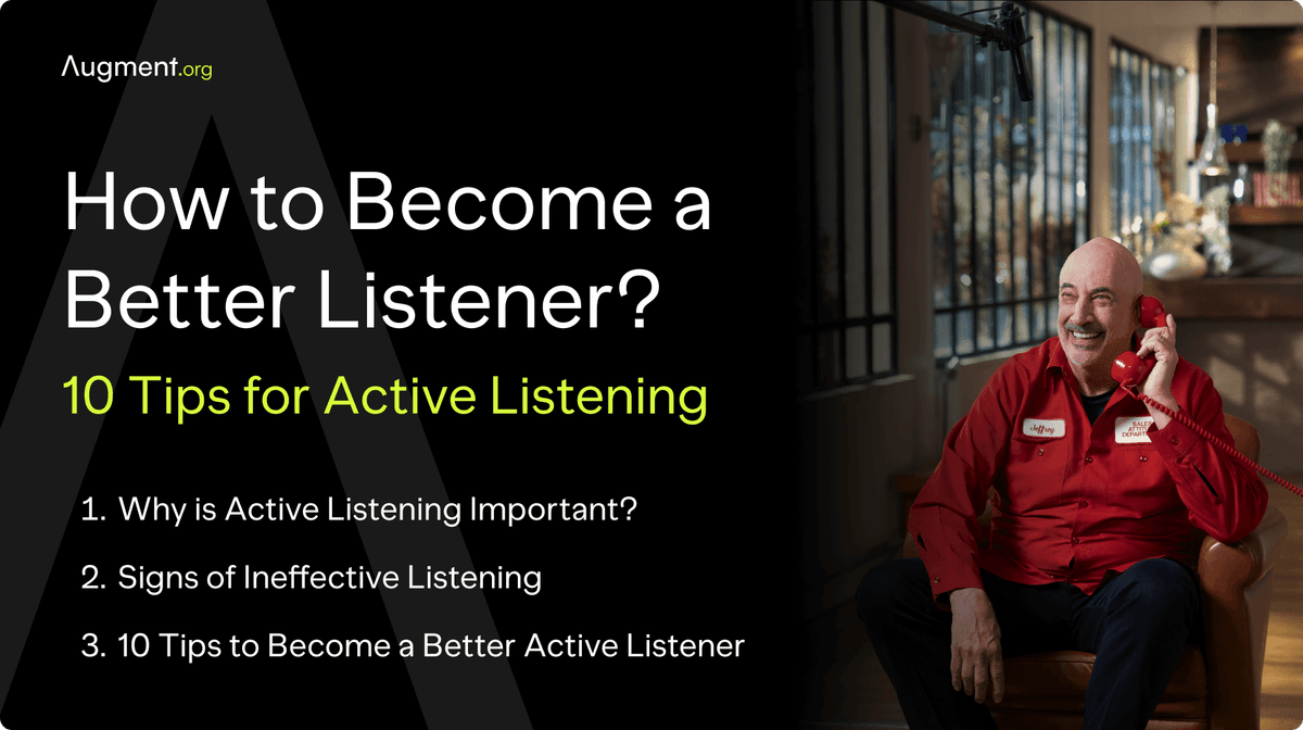 How to Become a Better Listener: 10 Tips for Active Listening